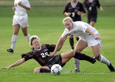 Crimson womens' soccer