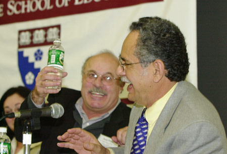 Juan Flores and Rodolfo de la Garza