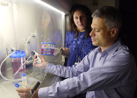 Alan D'Andrea and Lisa