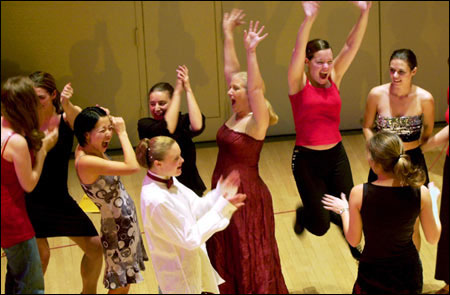 Members of Harvard Ballroom Dance