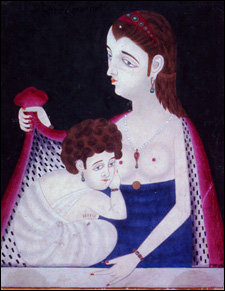 Victoria Maharani with the Princess