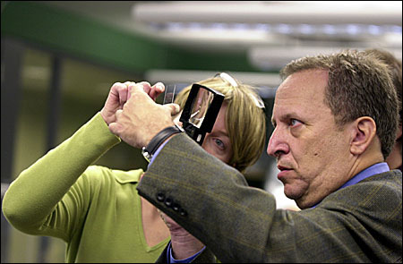 President Summers with Martina Schinke-Braun