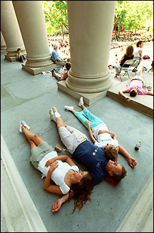 Gerrity family taking a