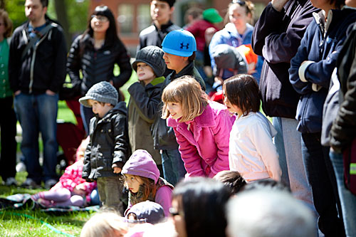 Rapt audience