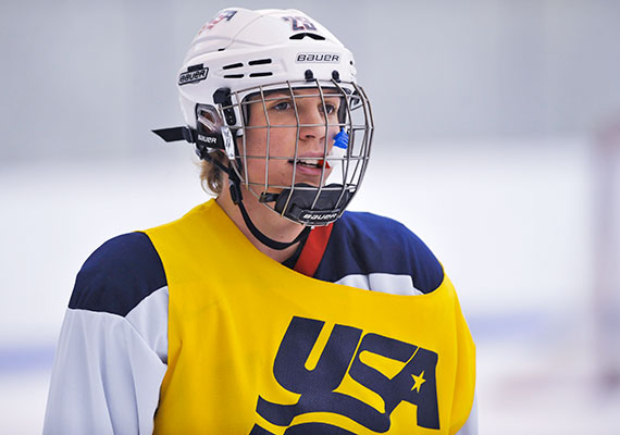 Michelle Picard, who plays defense, said that her Olympic experience has taught her to combine the pressures of winning with the need to enjoy the ride.