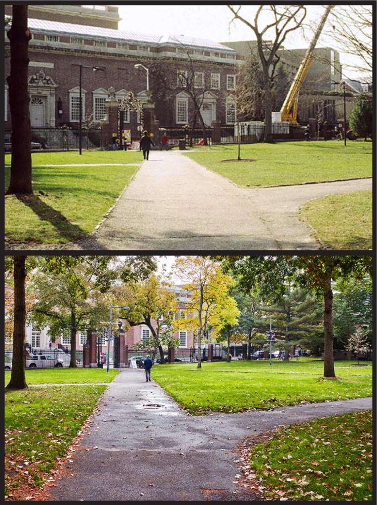 Fogg Museum, 1990s vs. 2017