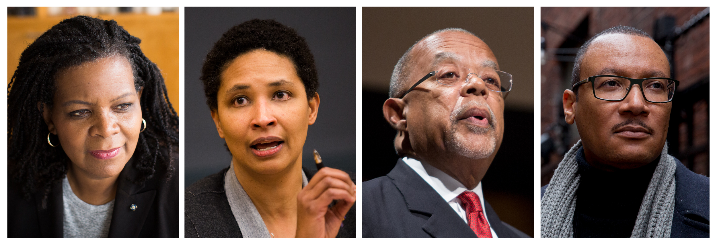 Annette Gordon-Reed (from left), Danielle Allen, Henry Louis Gates Jr., and Tommie Shelby.