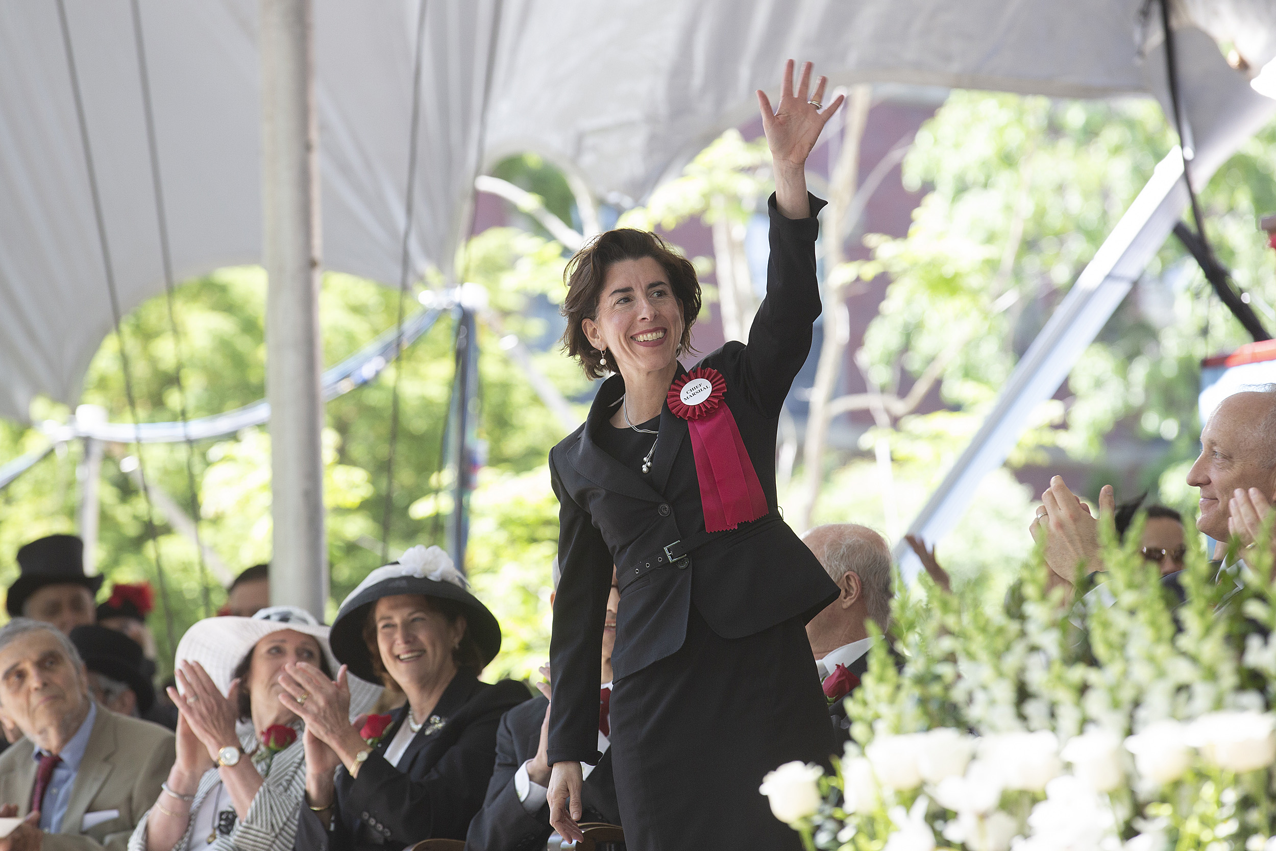 R.I. Gov. Gina Raimondo.