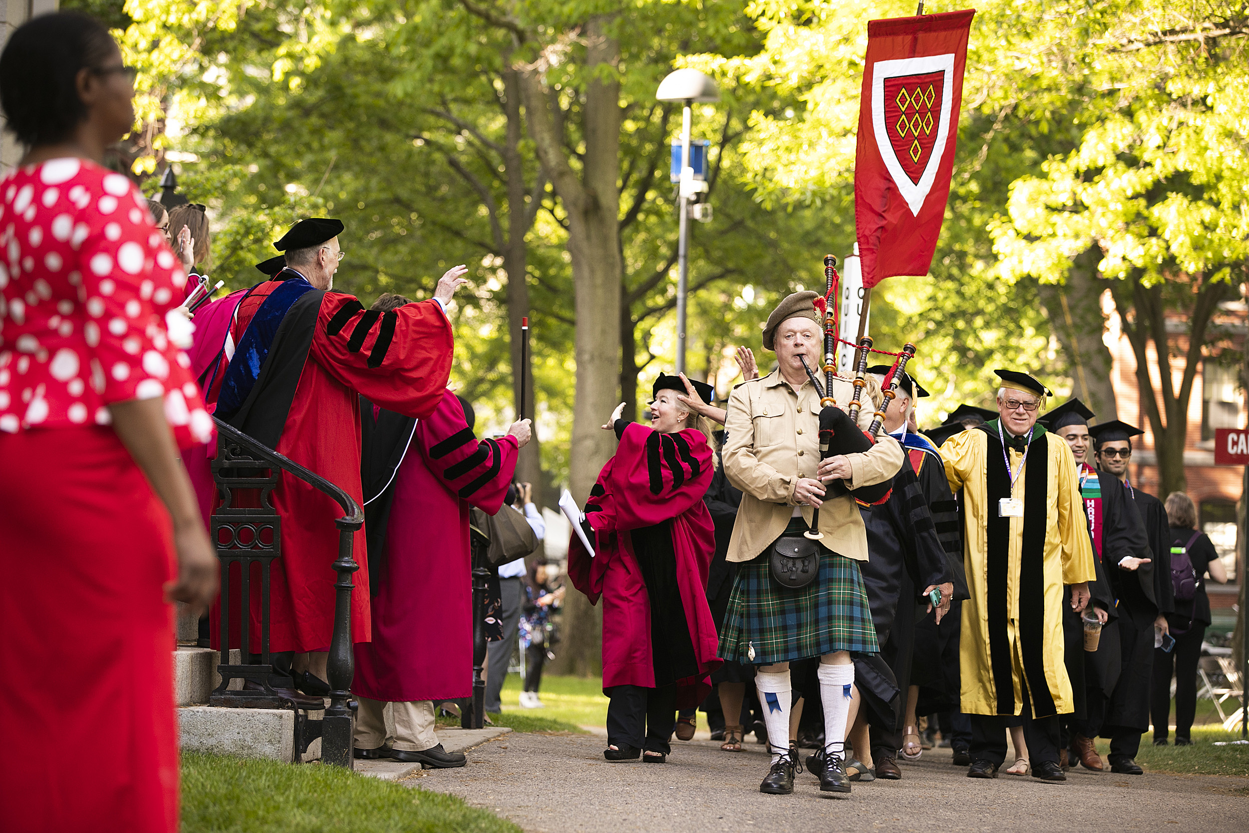 Harvard commencement.