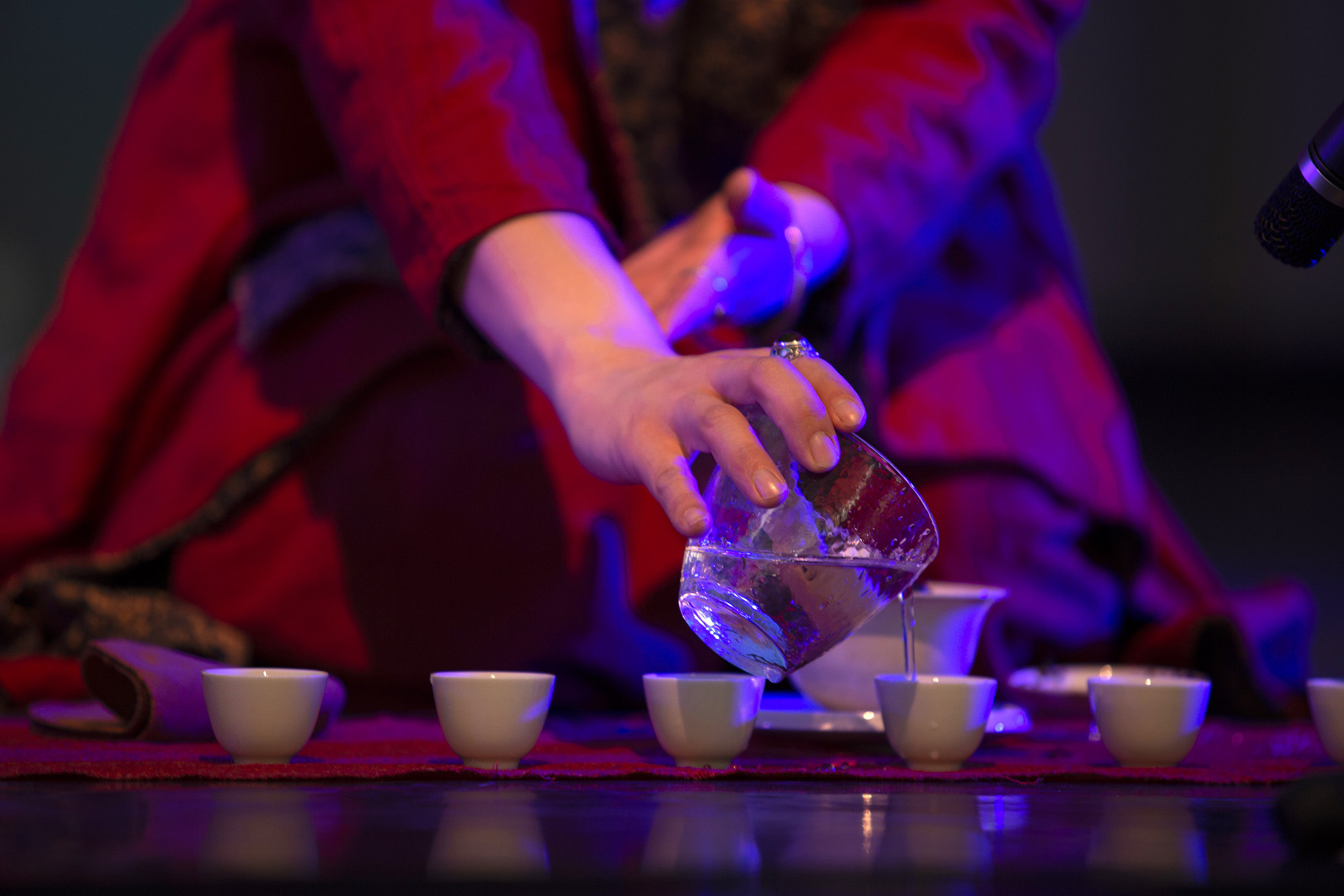 World Tea Cup tea ceremony.