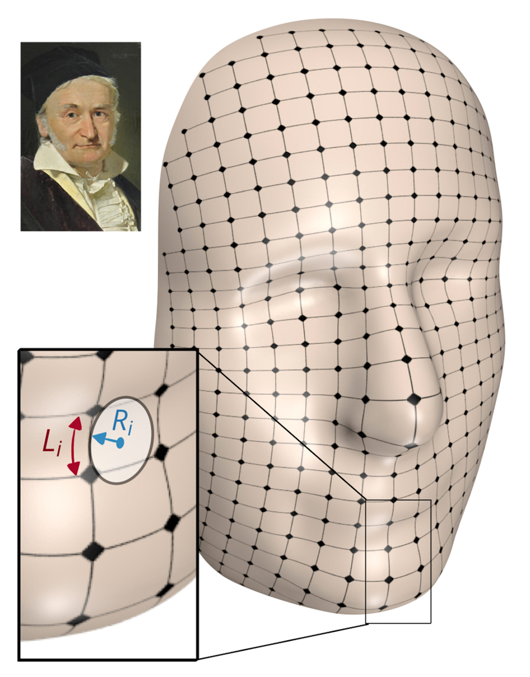 Carl Friederich Gauss and lattice framework