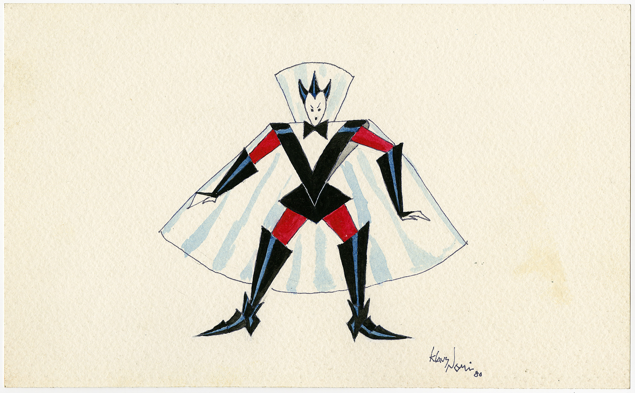 Klaus Nomi illustration.