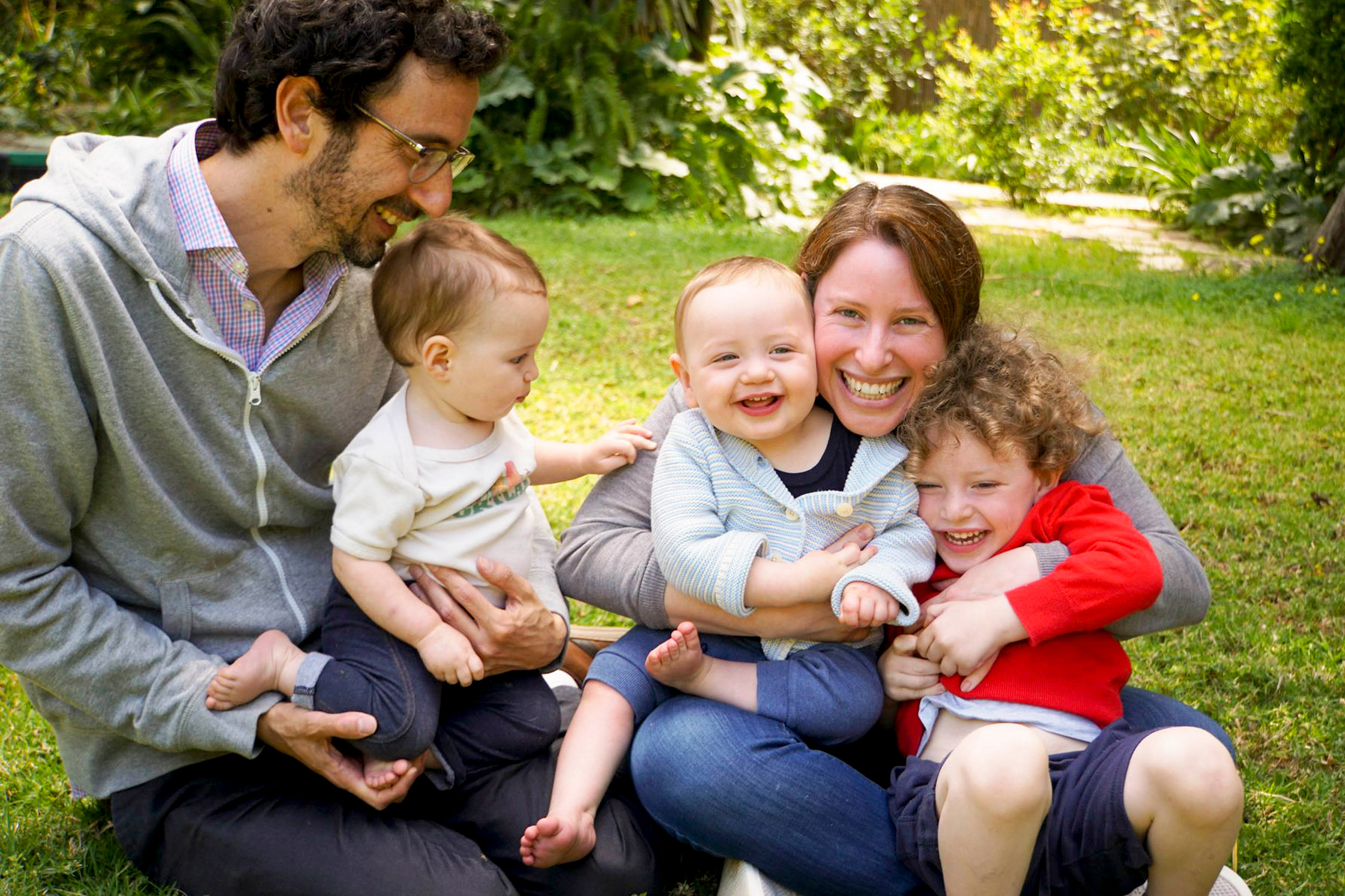 Talia Gillis and family.