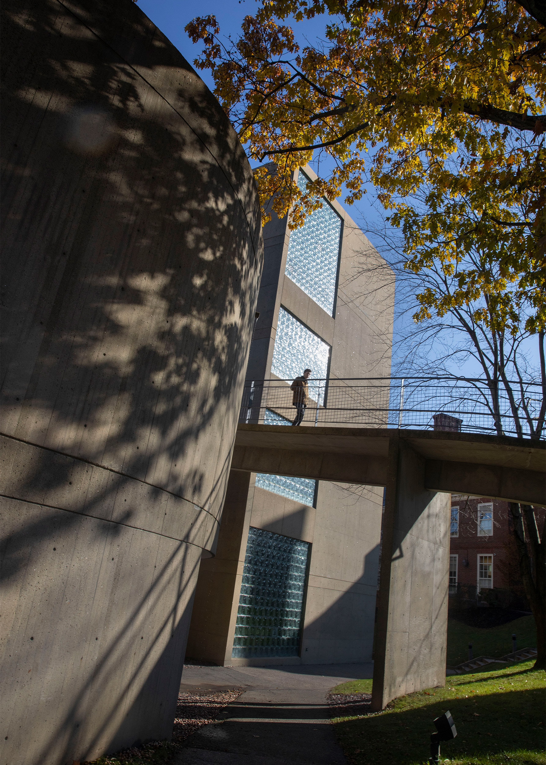 Carpenter Center ramp entrance.