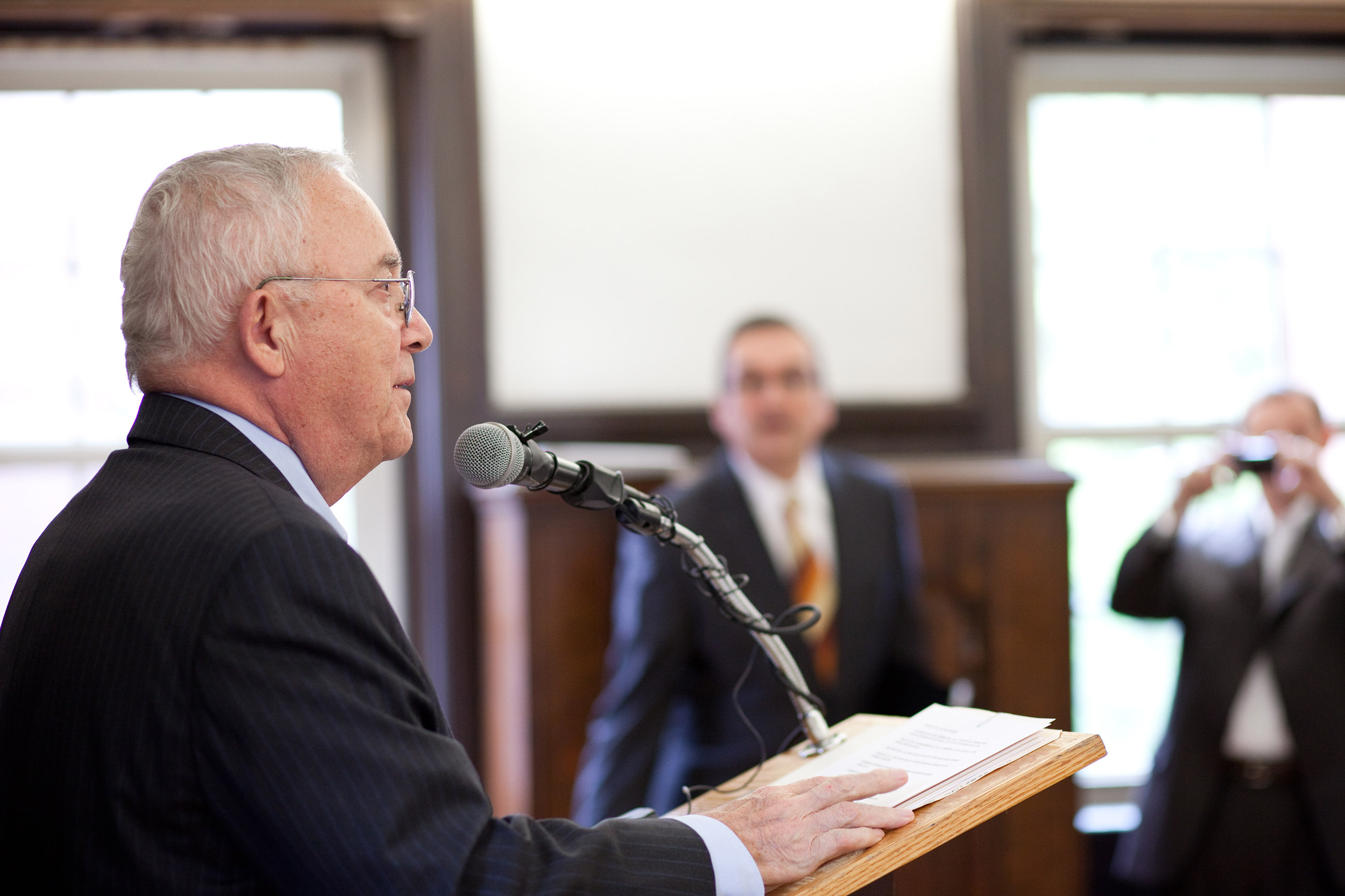 Former Cambridge mayor Frank Duehay.