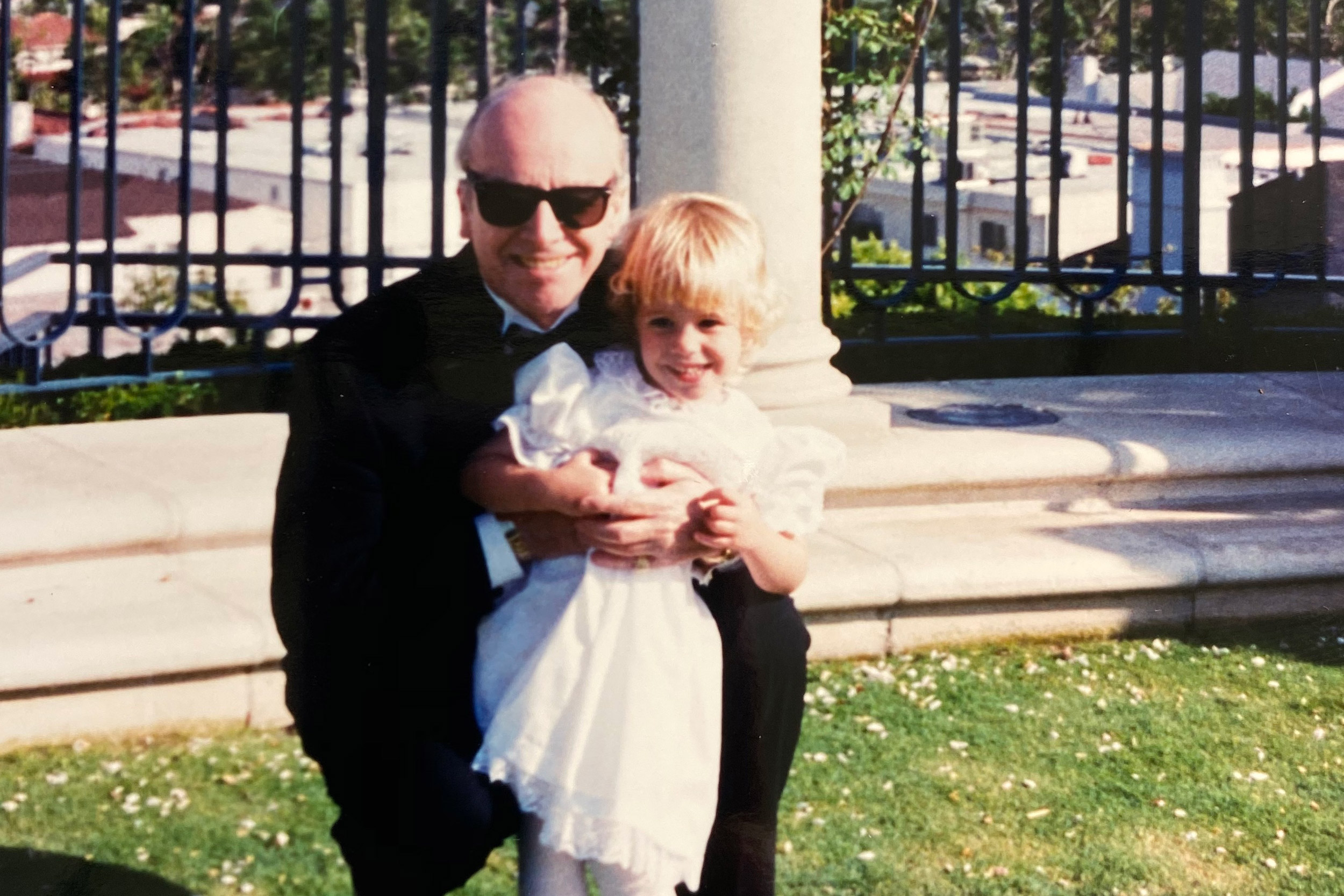 Shannon Freyer and her grandpa.