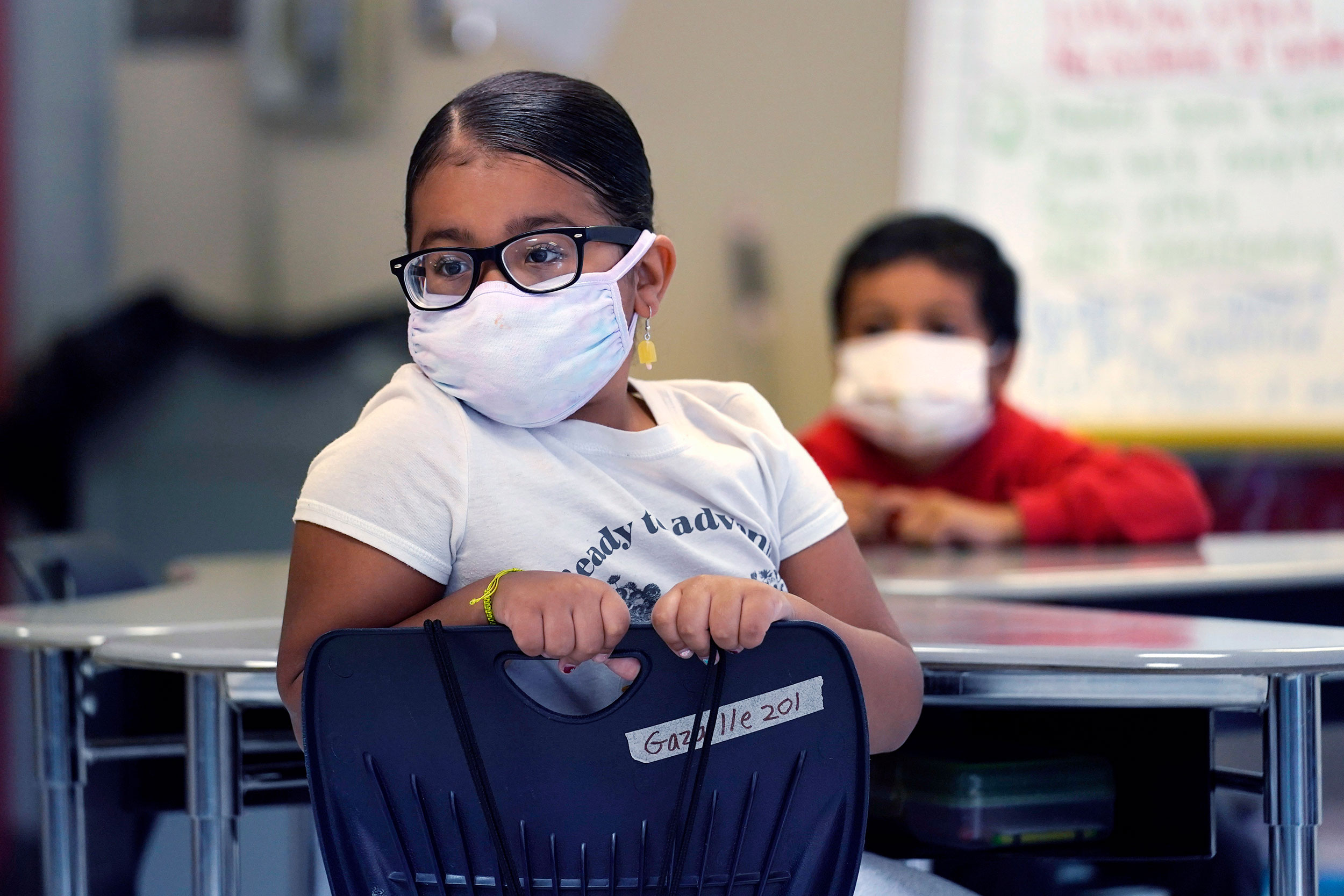 Students in a Massachusetts classroom.