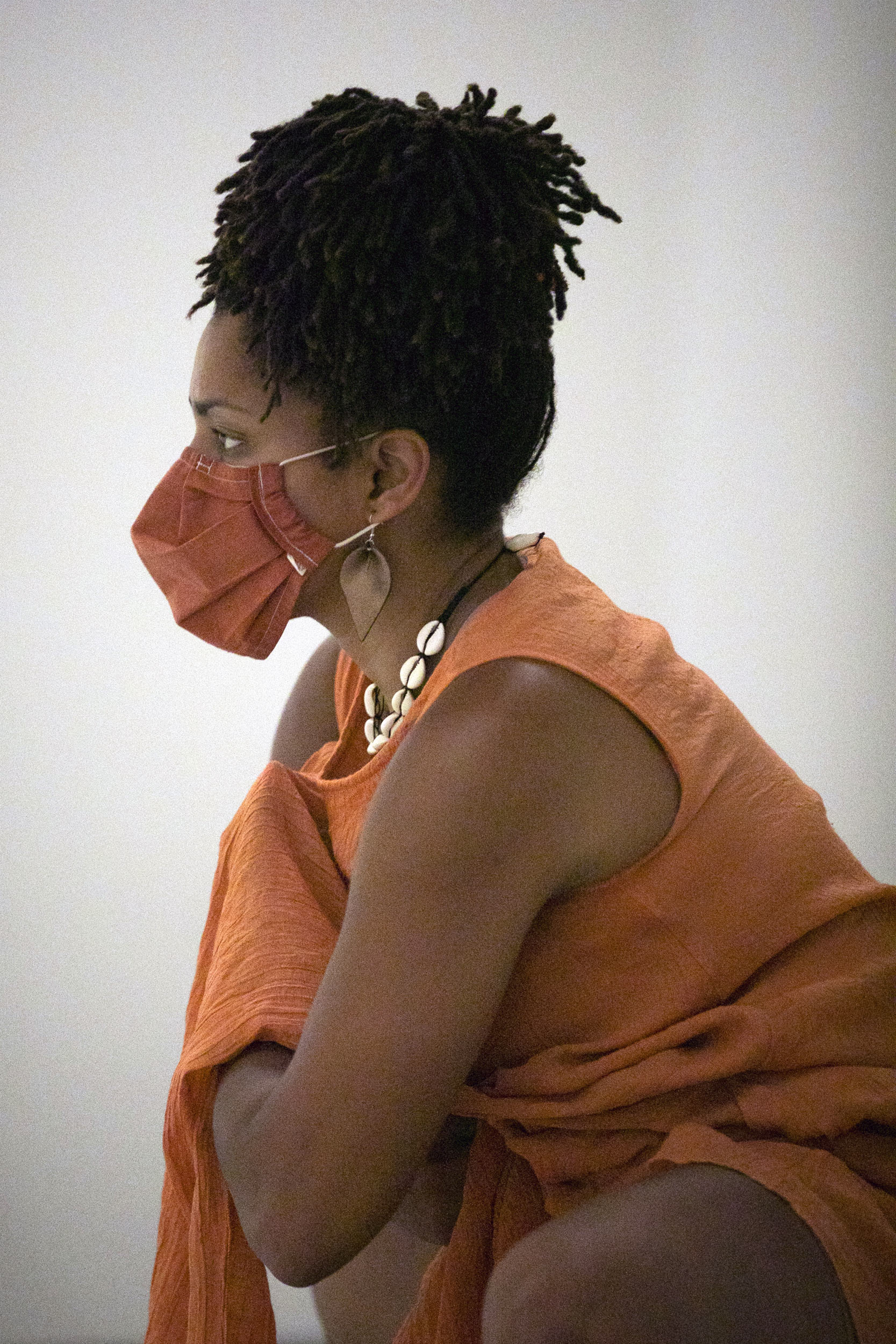 Dancer Jenny Oliver is pictured during rehearsal.