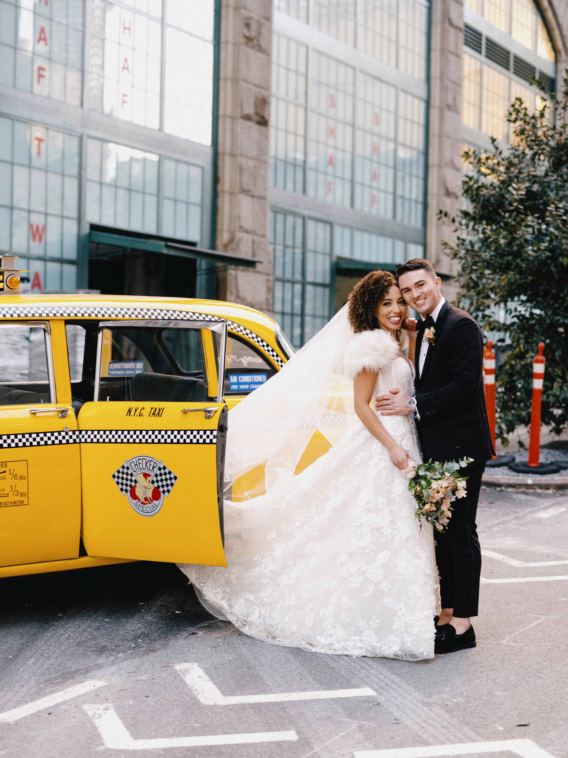 Ashley LaLonde and Noah Reimers on their wedding day.