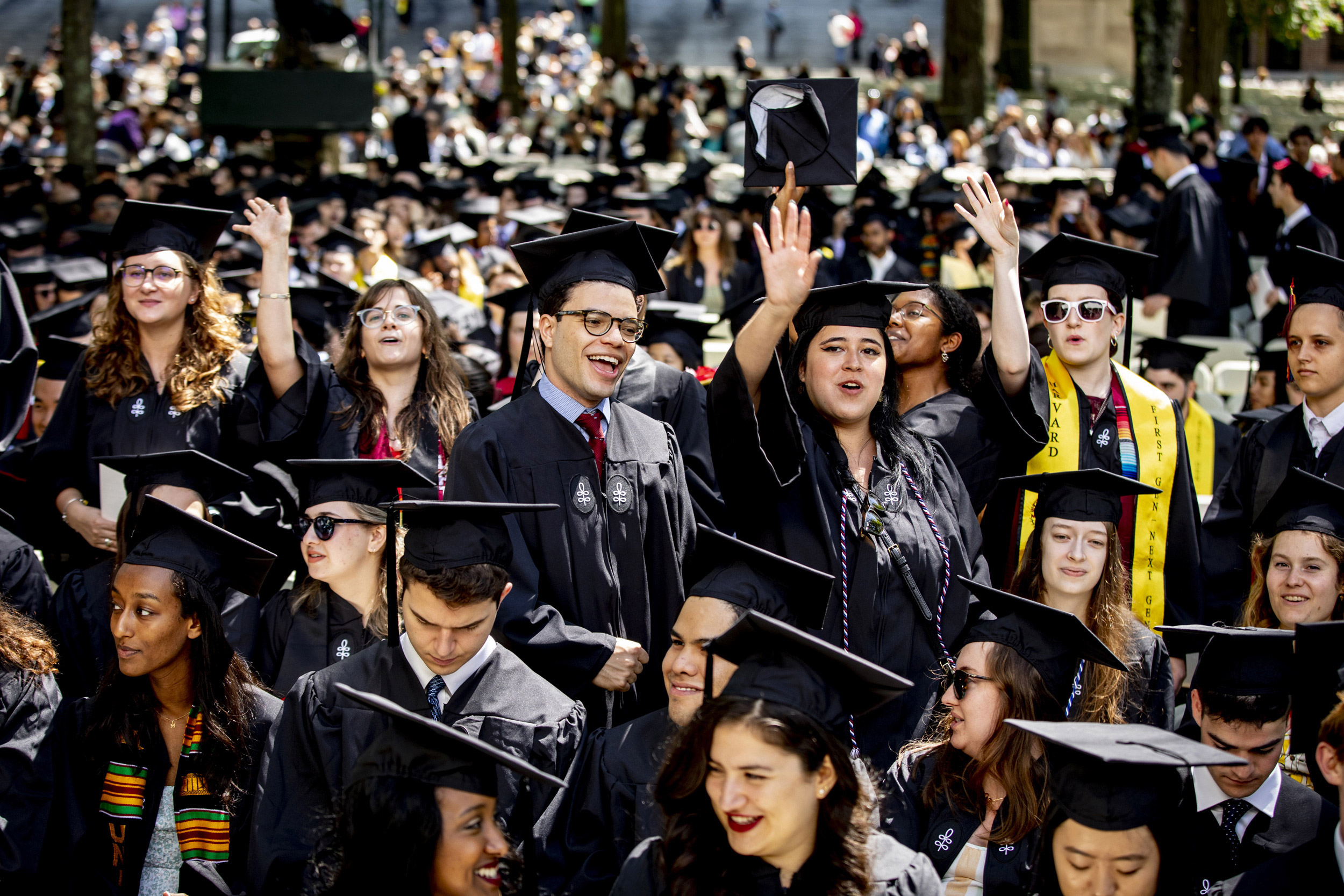 Class of 2022 during Baccalaureate Exercises