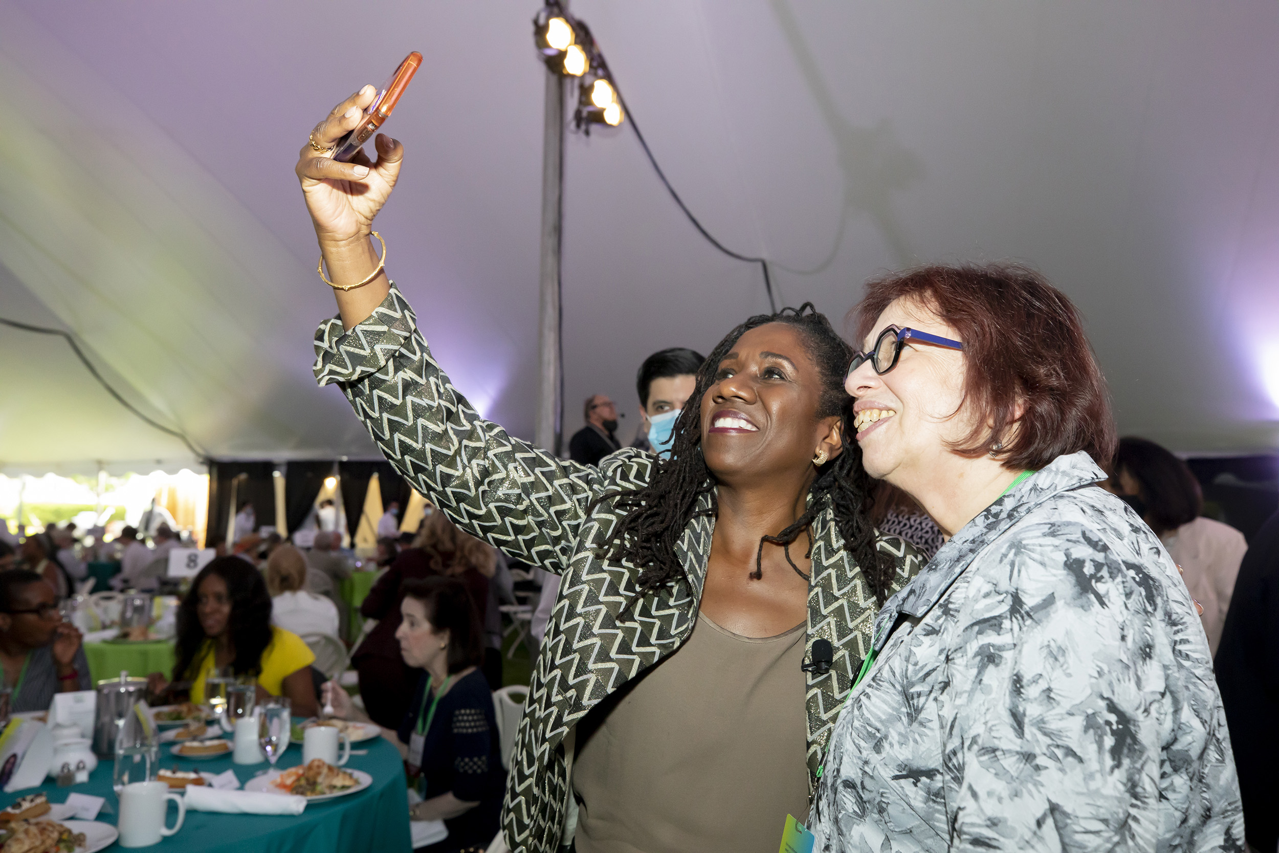 Sherrilyn Ifill and Linda Greenhouse.