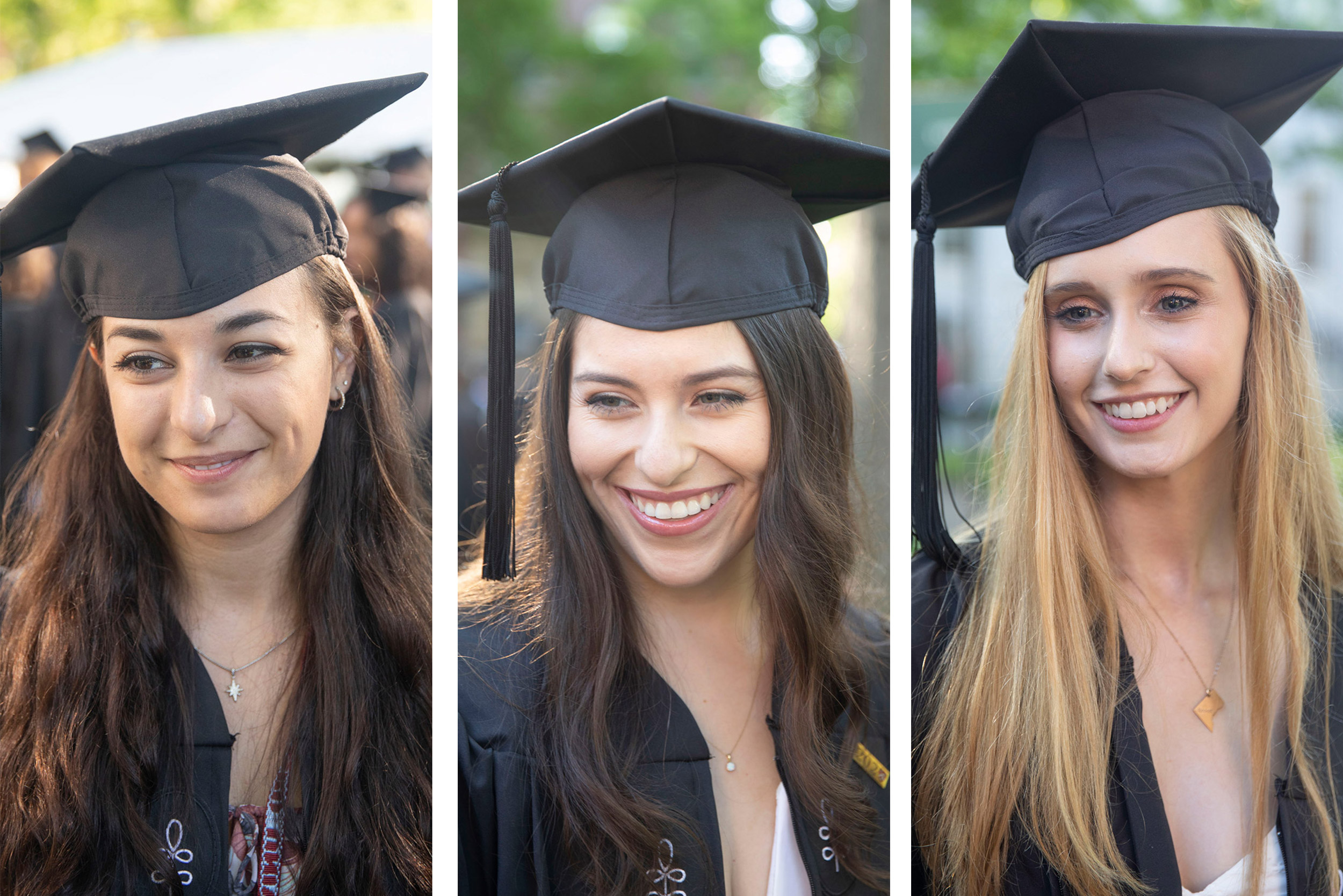 Madeleine Snow ’20, Miranda Mize Escurra ’20, and Rocket Claman ’21