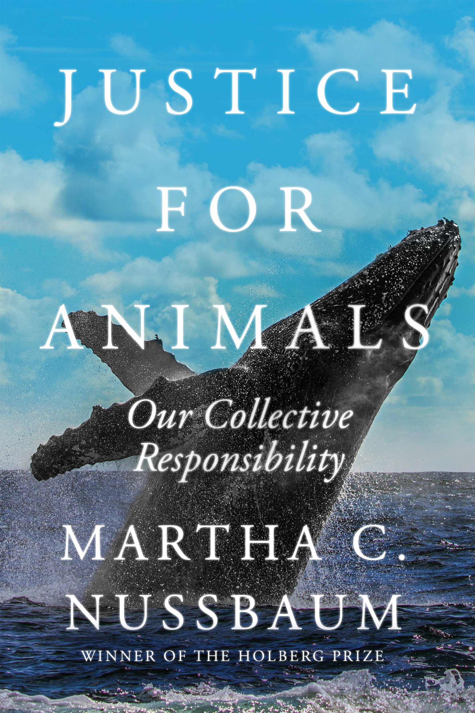 Cover of For Animals by Martha Nussbaum.