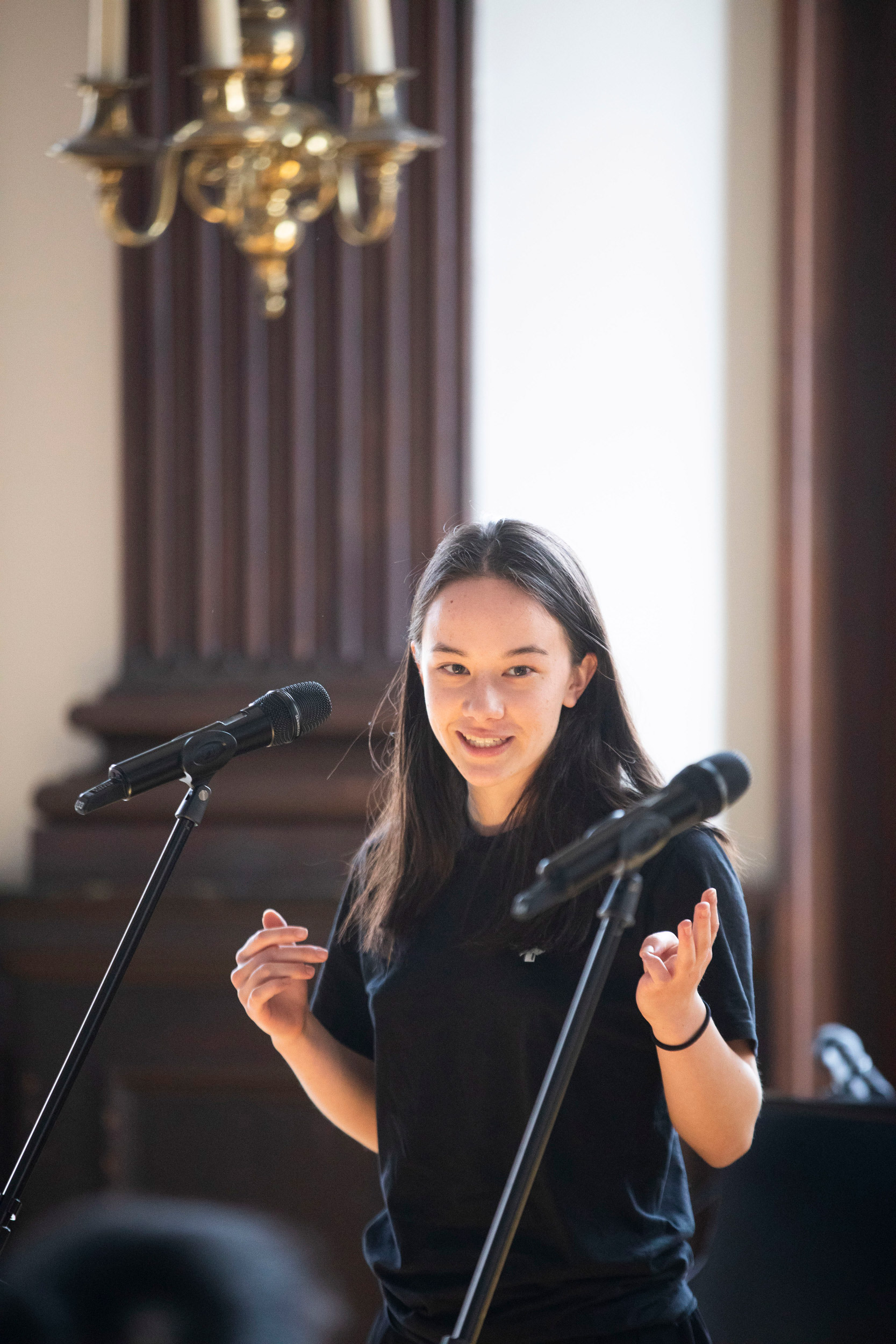 Mira-Rose Kingsbury Lee ’23 who wrote "Atalanta."