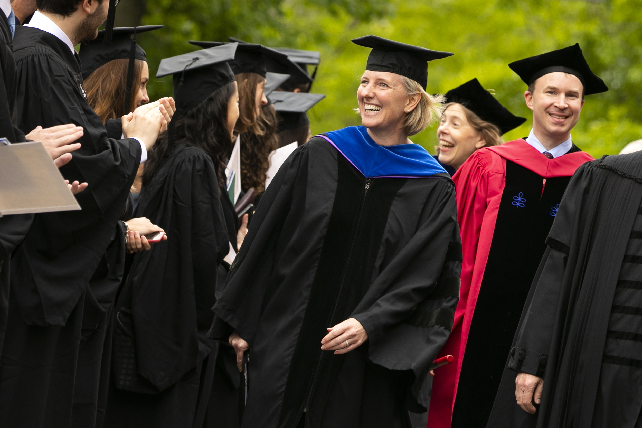 Hopi Hoekstra shown Phi Beta Kappa Literary Exercises for the Class of 2019.