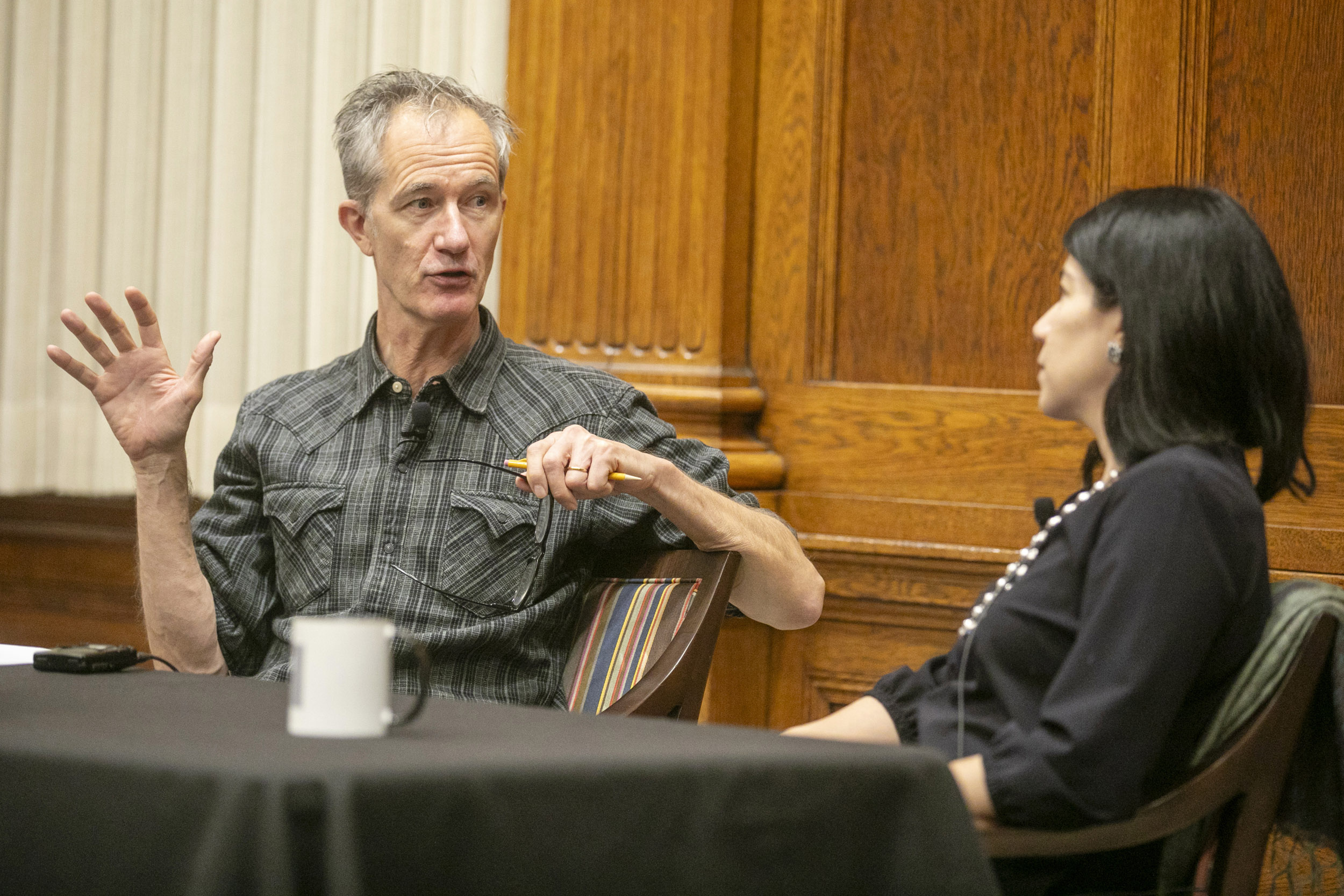 Geoff Dyer in conversation with Harvard Professor Maya Jasanoff