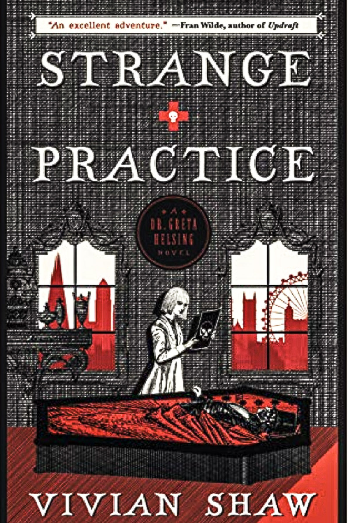 Book cover: "Strange Practice."