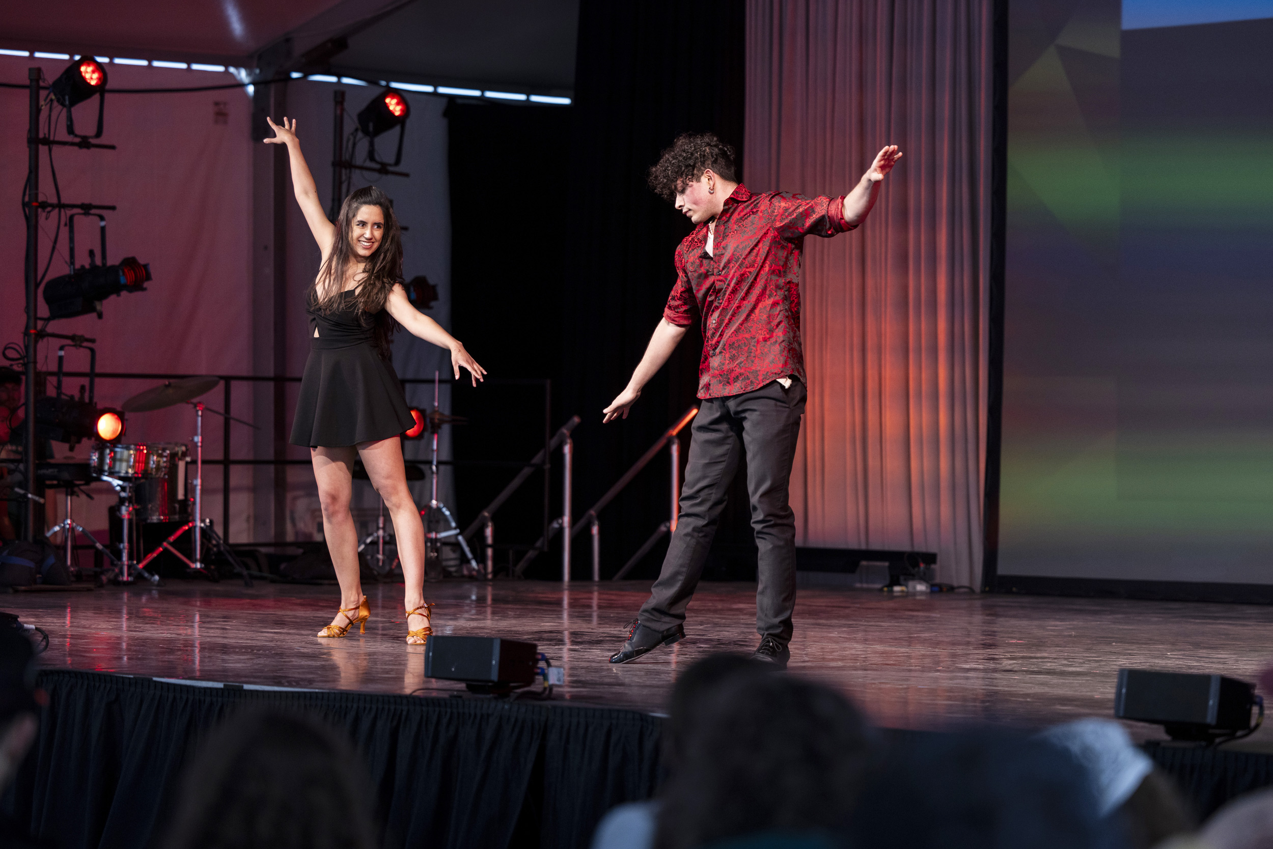 Dancers from Te Tango Bailando perform.