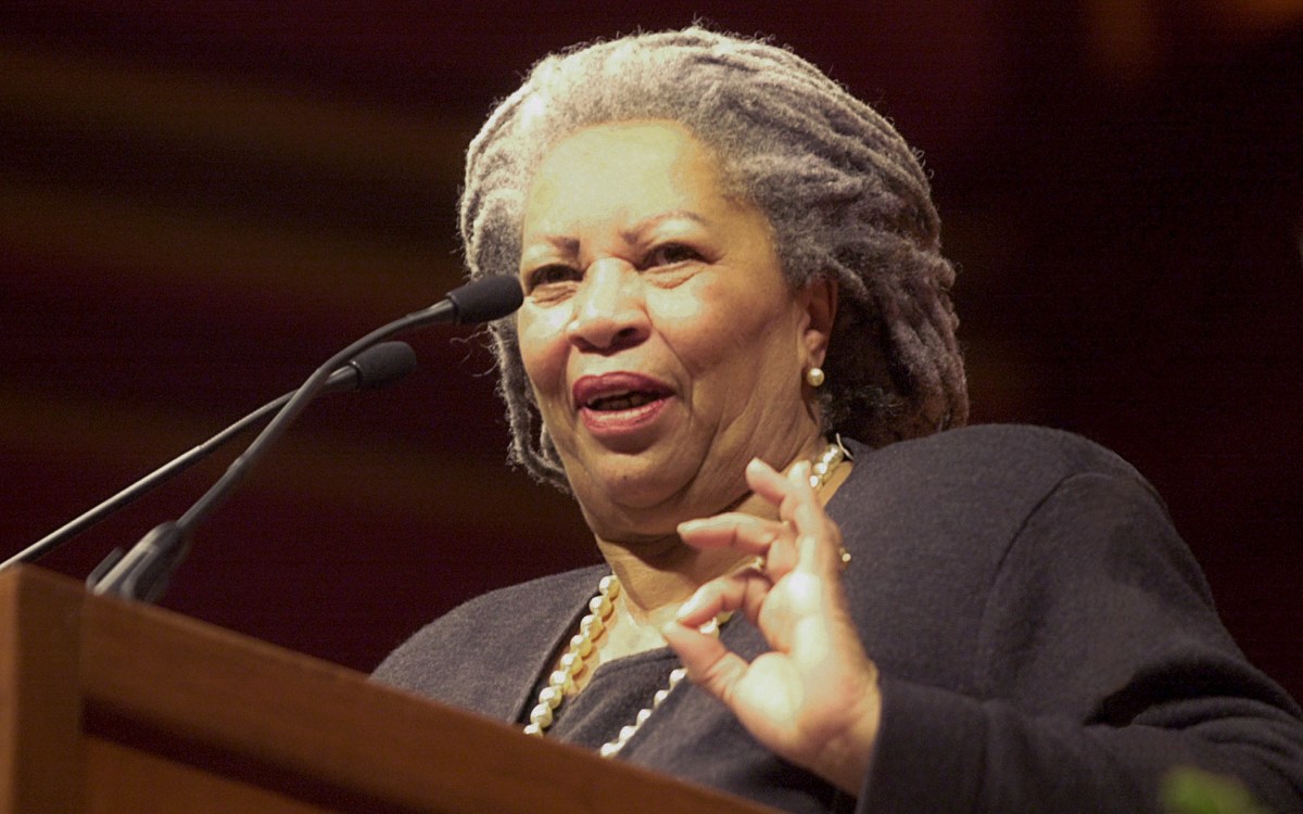 Toni Morrison.