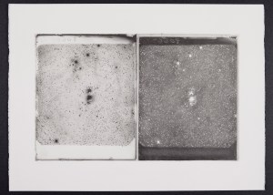 Drawing of glass plates, Nebula in Orion.