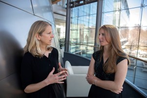 Sylvia Kehlenbrink (left) and Lindsay Jaacks.