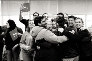finalists celebrate