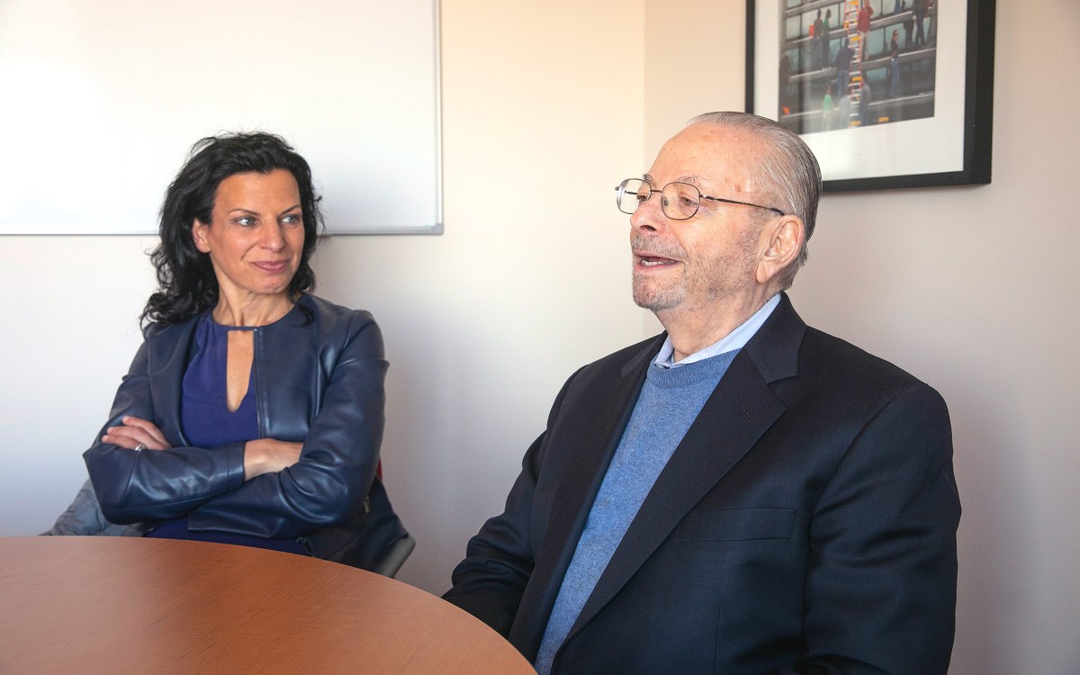 Juliette Kayyem and Barry Bloom.