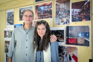 Steve Tompkins and Diane Paulus