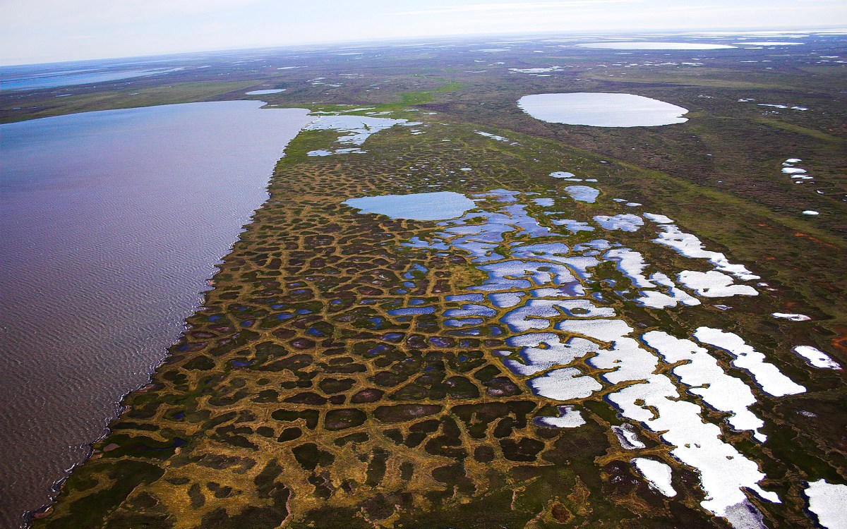 Aerial photo of Alaska