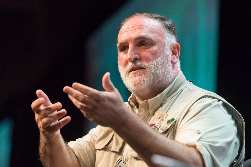 Chef and restaurant owner Jose Andres.