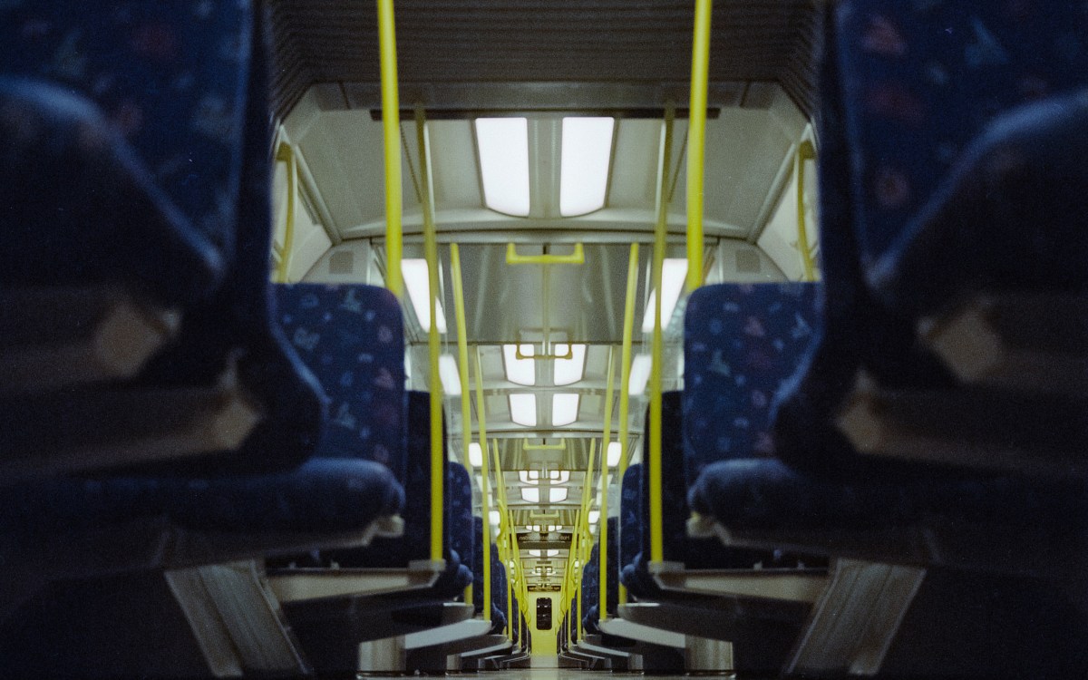 empty subway.