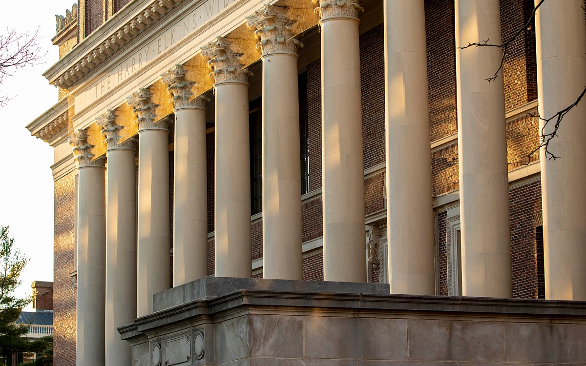 Widener Library.