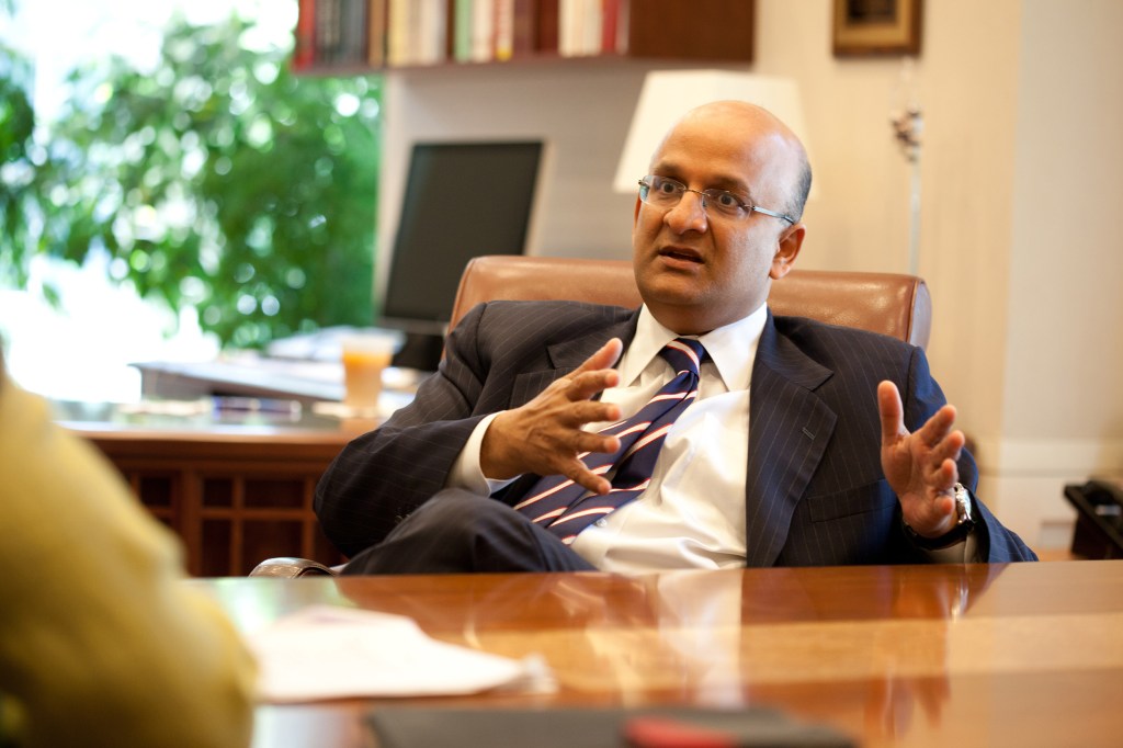 Dean Nitin Nohria.