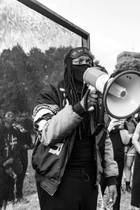 Protester from BLM event.