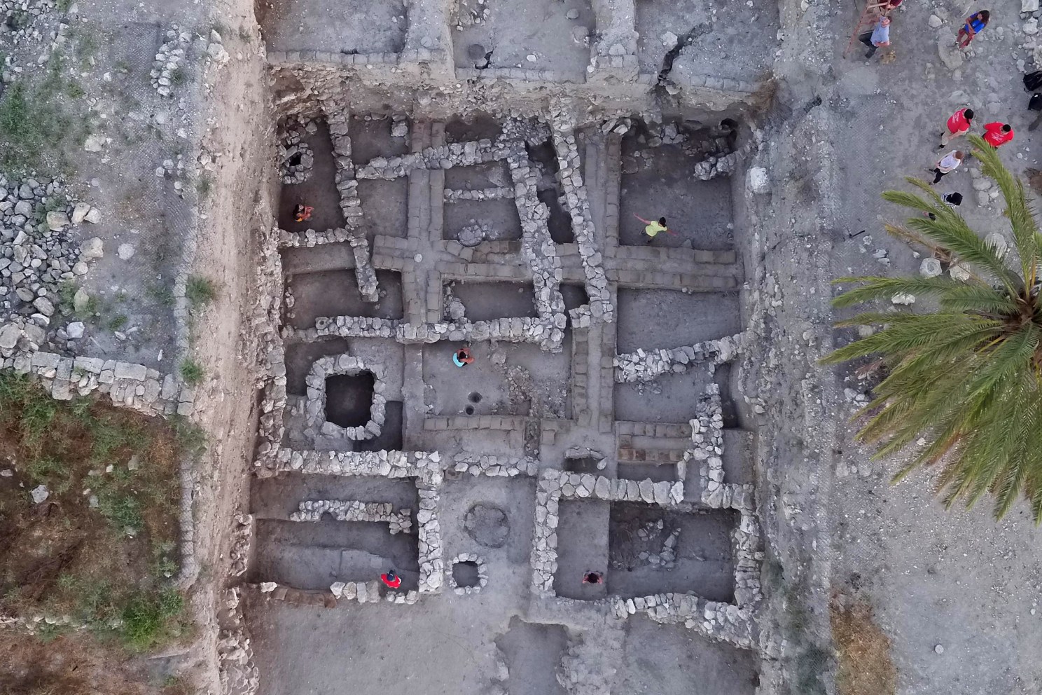 Excavation site.