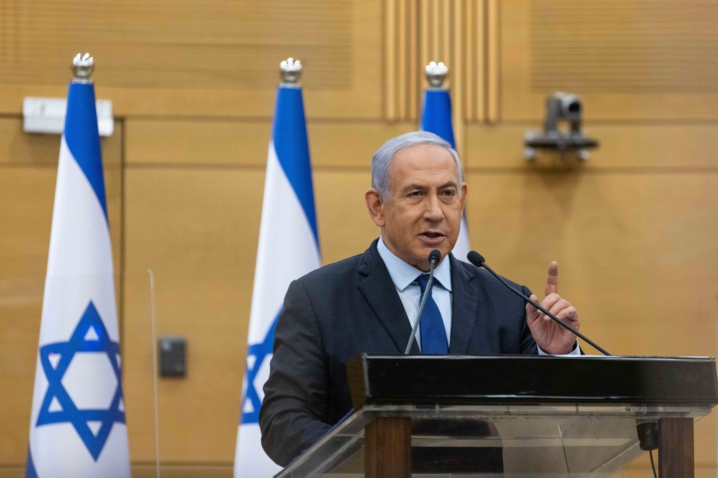 Israeli Prime Minister Benjamin Netanyahu.