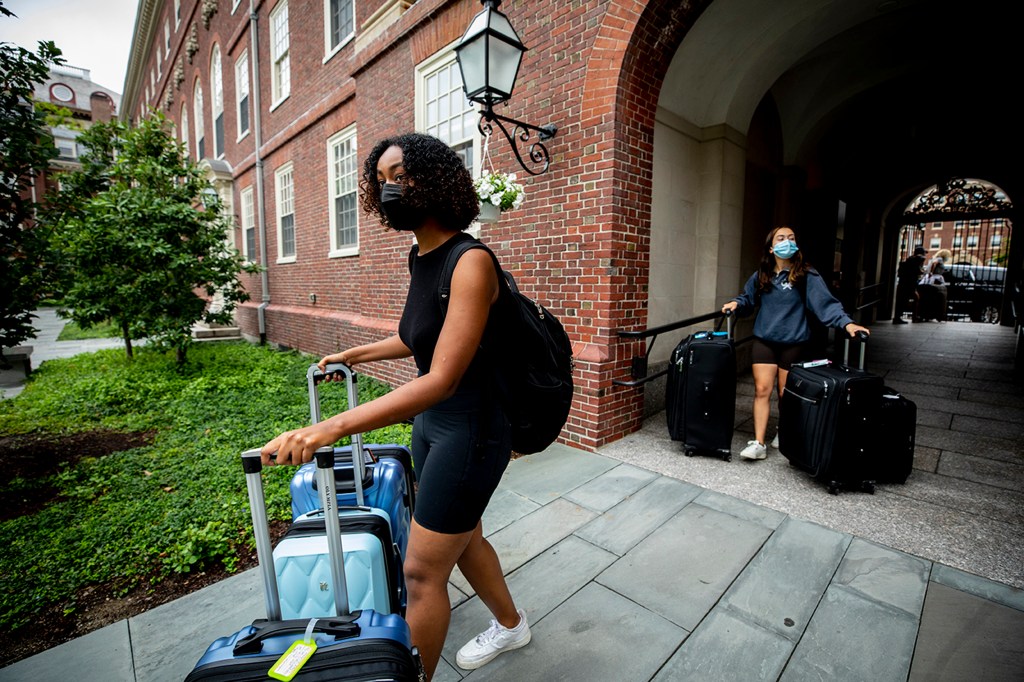 Lowell residents, Halima Badri '23, left and Maria Gonzalez '23.