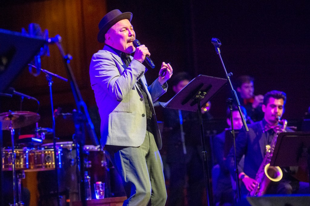 Ruben Blades with Harvard Jazz BAND.