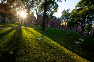 Harvard Yard.