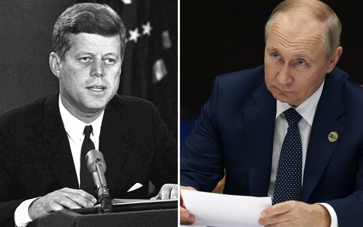 John Kennedy and Putin.